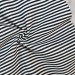 Denim Stripe · black/white