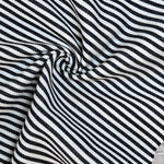 Denim Stripe · black/white