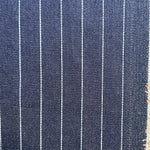 Denim Stripe · thick, blue/white