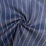 Denim Stripe · thick, blue/white