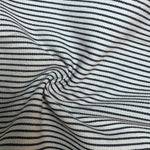 Denim Stripe · navy/white