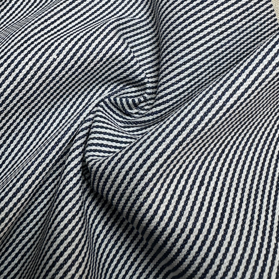 Denim Stripe · blue/white