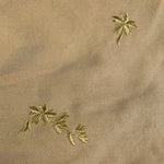 Tencel Woven · leaf embroidery