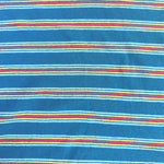 Cotton Jersey Stripe · navy/yellow