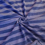 Cotton Jersey Stripe · purple