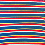 Cotton Jersey Stripe · blue/yellow