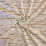 Cotton Jersey Stripe · beige/yellow