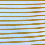 Cotton Jersey Stripe · yellow/white