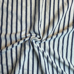 Cotton Jersey Stripe · sky blue/white