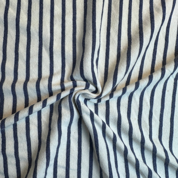 Cotton Jersey Stripe · sky blue/white