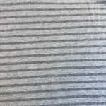 Cotton Jersey Stripe · gray/dark gray