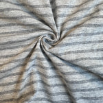 Cotton Jersey Stripe · gray/dark gray