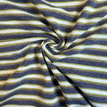Cotton Jersey Stripe · blue/green