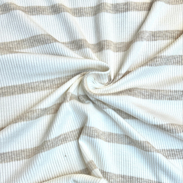 Jersey Stripe · cream/white