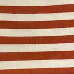 Linen Stripe · orange/brown