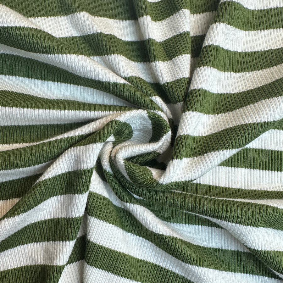 Jersey Stripe · green/white