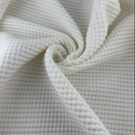 Super Heavyweight Cotton Tencel Premium Waffle Thermal Fabric - 675 GSM, 33 oz, By The Yard - View 4