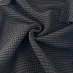 Super Heavyweight Cotton Tencel Premium Waffle Thermal Fabric - 675 GSM, 33 oz, By The Yard - View 2