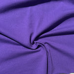 100% Cotton Jersey Purple Knit Medium-Heavy Weight Eco-Friendly Fabric By The Yard 60″ - View 4