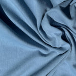 100% Cotton Jersey Light Baby Blue Knit Medium-Heavy Weight Eco-Friendly Fabric By The Yard 60″ - View 2