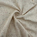 Light French Terry Rainbow Confetti Cotton Fabric | 9 OZ Knit Sweatshirt Fabric By The Yard - View 3