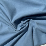100% Cotton Jersey Light Baby Blue Knit Medium-Heavy Weight Eco-Friendly Fabric By The Yard 60″ - View 3