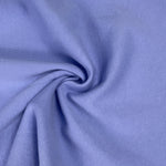 Cotton Fleece Riptide With Matching Rib Medium Weight | 400 GSM/ 12 OZ Knit Sweatshirt Fabric By The Yard