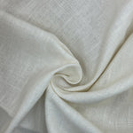 Cotton Linen Blend Cream Medium Weight Apparel Upholstery Fabric By The Yard 9 Oz - View 2