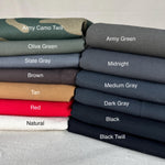 Army Green 12 Oz 100% Duck Canvas Cotton HeavyWeight Apparel Fabric By The Yard - View 3