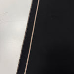 Black Selvedge Denim | Woven Fabric by the Yard | 470 GSM/14 oz Denim - View 3