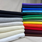 Heavy Cotton French Terry Knit With Matching Jersey and Rib | 450 GSM/22 Oz French Terry Heavy Sweatshirt Fabric By The Yard - View 8