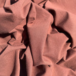 100% Cotton Jersey Brown Knit Medium-Heavy Weight Eco-Friendly Fabric By The Yard 60″ - View 4