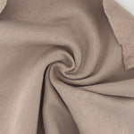 Organic Mocha Cotton Fleece Rib Medium Weight | 350 GSM/ 12 OZ Knit Sweatshirt Fabric By The Yard - View 2