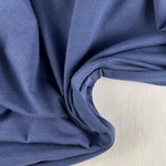 Midnight Blue Jersey Spandex 10 oz Medium Weight Eco-Friendly Sustainable Fabric By the Yard - View 2