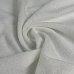 Unbrushed loop back of 3-end cotton French terry, PFD