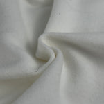 Brushed back of cotton fleece, PFD
