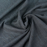 Indigo slub jersey, solid, close-up