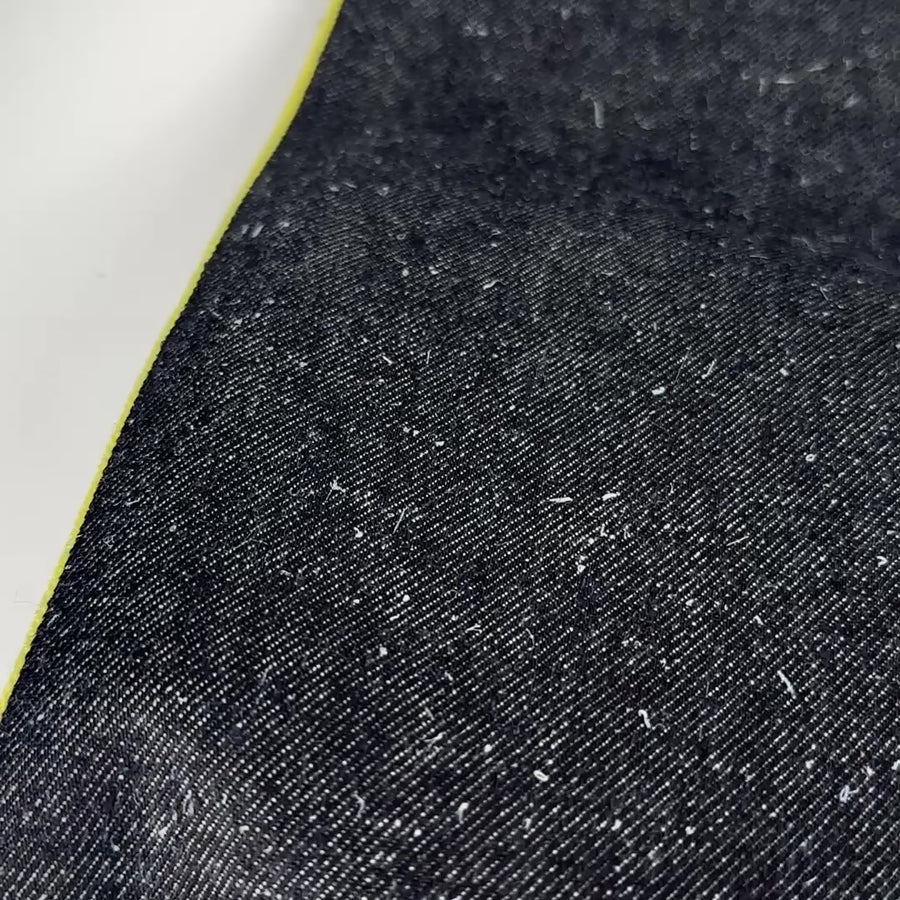 Indigo nep selvedge denim, video